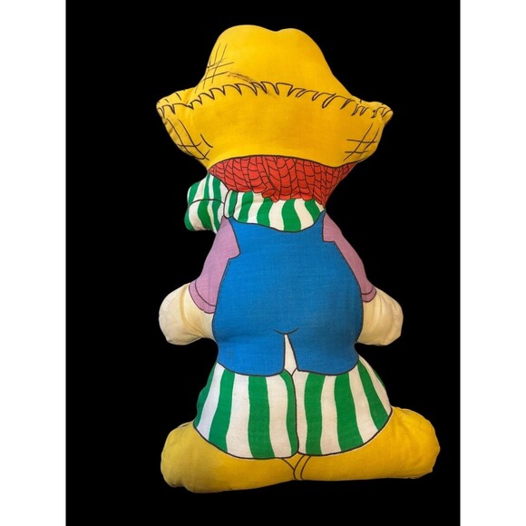 Vintage Homemade Huckleberry Pillow Doll Strawberry Shortcake 18.5” - Picture 6 of 7